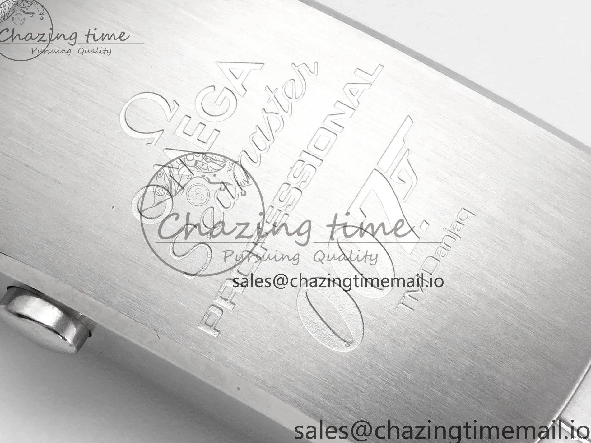 0409 HighQuality Seamaster Diver 300M OMF 1:1 Best Edition Blue Red Ceramic White Dial on SS Bracelet A 7705